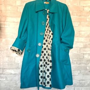 Tulle brand | Winter Pea Trench coat